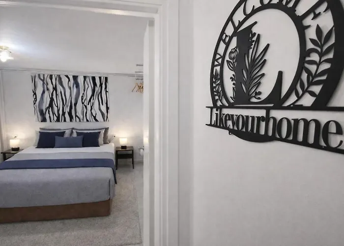 דירה Spacius Garden Flat ,1km From The , Sleeps 5 ,by Likeyourhome Vátos